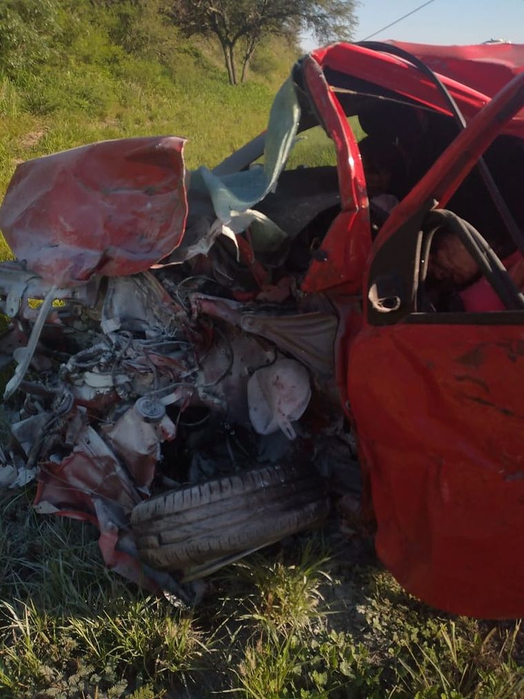 Las desgarradoras imágenes del accidente en ruta 9