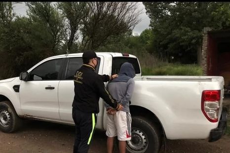 El hombre fue detenido tras una persecución
