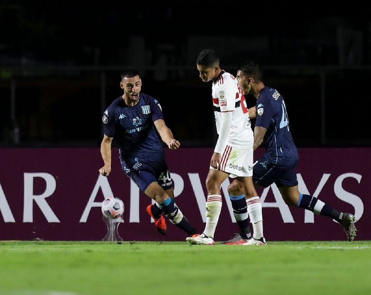 El equipo de Pizzi logró un triunfazo y aseguró su lugar en octavos. Foto: Conmebol Libertadores