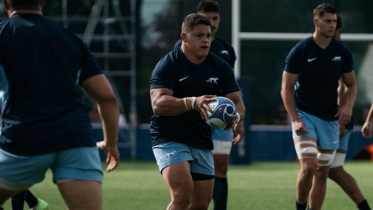 Thomas Gallo analizó su presente en Los Pumas. Foto: @lospumas