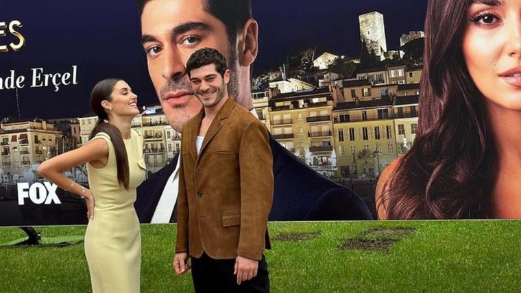 Burak Deniz y Hande Erçel Resaltan su belleza en Cannes. Foto: Fuente: imagen - Instagram @handemiyy