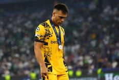 Lautaro Martínez perdió su segunda final de Champions League con el Inter.