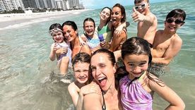 Playa, amigas e hijos: el plan de Paula Chaves para una increíble escapada Foto: Instagram