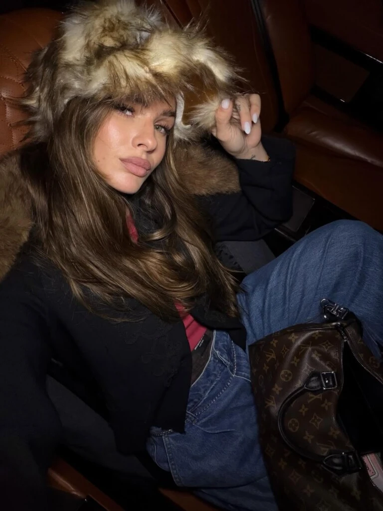 La actriz adaptó una tendencia europea al contexto deportivo. La actriz adaptó una tendencia europea al contexto deportivo.