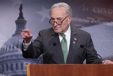 Chuck Schumer, líder de la mayoría demócrata Foto: EFE