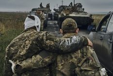 tropas ucranianas Las fuerzas ucranianas resisten en Bajmut. Foto: Ap.