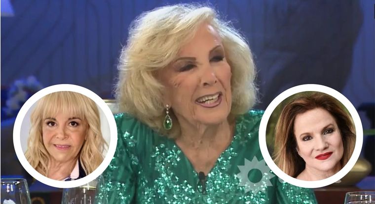Mirtha Legrand sacó a la luz el pedido de Claudia Villafañe a Lucía Galán cuando murió Maradona La conductora reveló una historia jamás contada