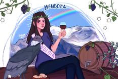 Los dibujos de las provincias como mujeres son furor en Twitter