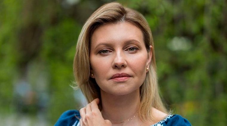Olena Zelenska destacó a las mujeres de Ucrania. Foto: Showbiz.