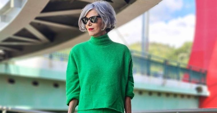 Carmen Gimeno nos muestra cuáles son los blazers tendencia. Foto: Clara