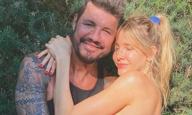 Marcelo Tinelli y Guillermina Valdés