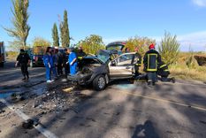 Saldo fatal para una mujer tuvo un siniestro registrado este jueves en Tupungato Foto: Gentileza Saldo fatal para una mujer tuvo un siniestro registrado este jueves en Tupungato Foto: Gentileza
