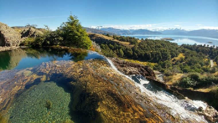 En el Sur de Chile se encuentra una joya natural imperdible Foto: Twitter Evelyn Videla Cortés