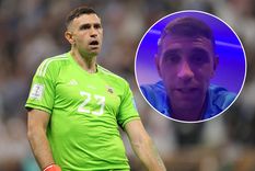 Dibu Martínez El arquero argentino envió un mensaje premonitorio de que la Scaloneta iba a ganar el Mundial.