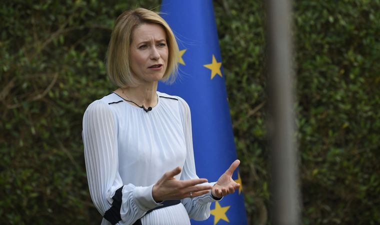 Kaja Kallas, de la Unión Europea, criticó duro a Israel por sus acciones bélicas. Foto Dpa