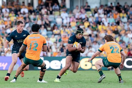 Los Pumas cayeron ante Australia en un partido ajustado por la tercera fecha del Rugby Championship. Los Pumas cayeron ante Australia en un partido ajustado por la tercera fecha del Rugby Championship.