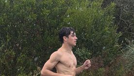 Franco Colapinto de vacaciones. Franco Colapinto de vacaciones.