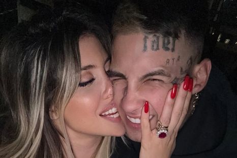 Echaron por tierra los rumores de separación luego de compartir las imágenes de este romántico viaje en medio del cumnpleaños del cantante. Foto: Instagram @wanda_nara.