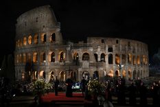 Unas 20 mil personas participaron de la ceremonia Foto: EFE