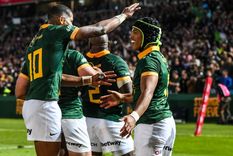 Sudáfrica comenzó con el pie derecho el torneo. Foto: @Springboks Sudáfrica comenzó con el pie derecho el torneo. Foto: @Springboks