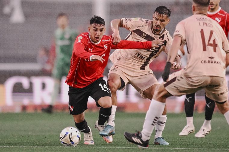 Independiente le ganó a Platense en el Libertadores de América.