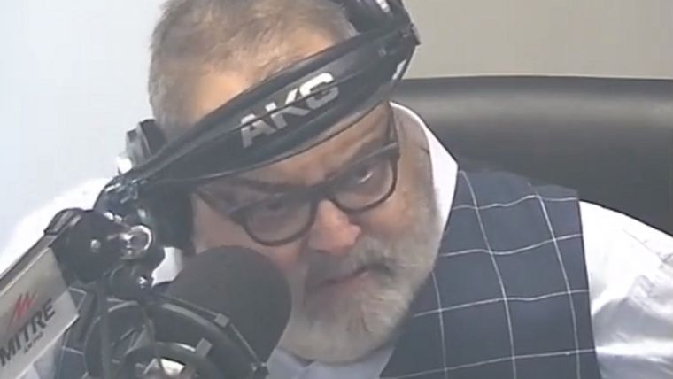 Jorge Lanata habló sobre su salud Foto: Captura de video Radio Mitre