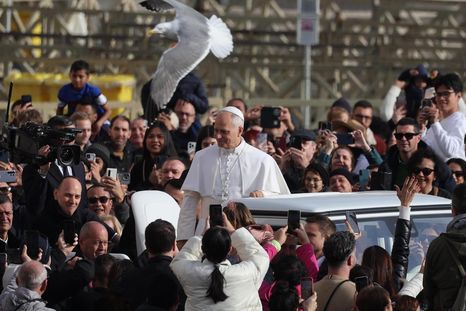 El papa León XIV. El papa León XIV.