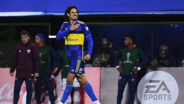 Cavani vuelve a la Bombonera Foto: Copa Sudamericana Prensa