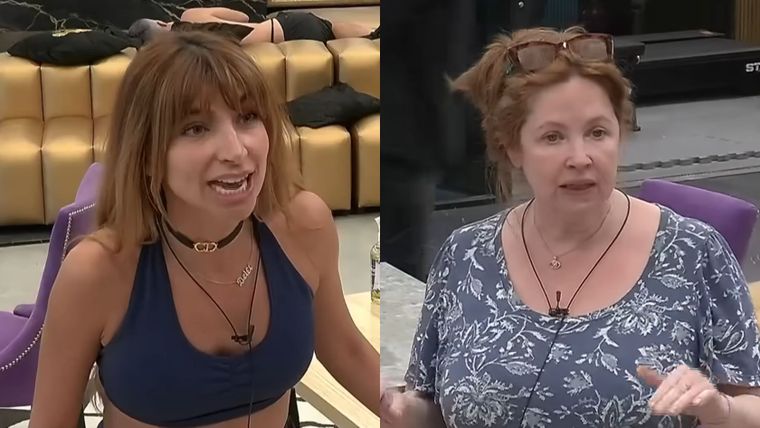 Picante momento en la casa.