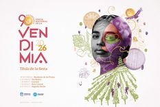 El afiche de la Fiesta de la Vendimia 2026. El afiche de la Fiesta de la Vendimia 2026.
