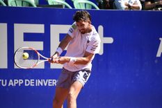 El revés de Cameron Norrie, que no la pasó bien en el Argentina Open. Foto: Juan Mateo Aberastain Zubimendi / MDZ