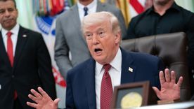 Trump habló sobre el conflicto con Irán y las negociaciones en curso. Trump habló sobre el conflicto con Irán y las negociaciones en curso.