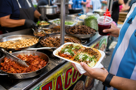 Además de entradas y alojamiento, la alimentación será uno de los gastos más importantes para quienes viajen al Mundial 2026. Además de entradas y alojamiento, la alimentación será uno de los gastos más importantes para quienes viajen al Mundial 2026.