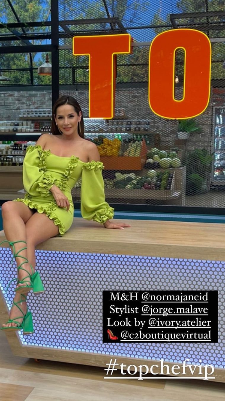 Carmen Villalobos es la presentadora de Top Chef VIP