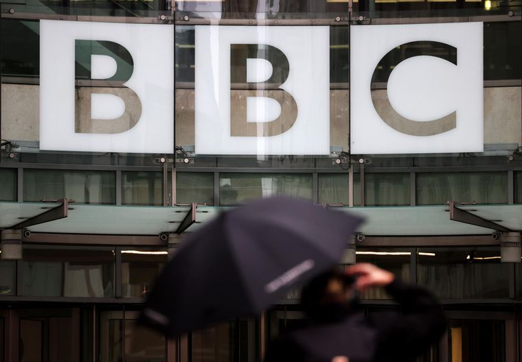 La sede de la BBC en Londres.