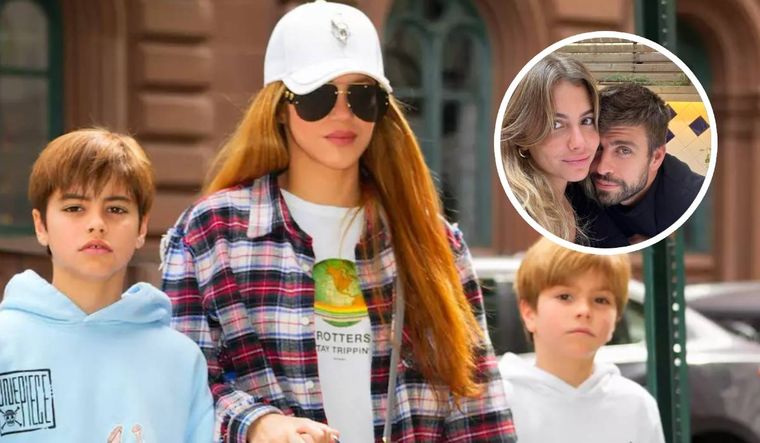 Los hijos de Shakira y la forma que tienen de referirse a Clara Chía Martí, la novia de Piqué.