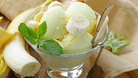 La receta de helado de banana más fácil y rica. La receta de helado de banana más fácil y rica.