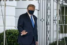 Trump se trasladó este viernes por la tarde hasta el Walter Reed National Military Medical Centre.