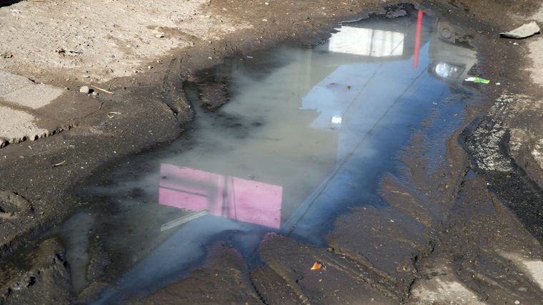 La imagen de la contaminación en Guaymallén. La imagen de la contaminación en Guaymallén.