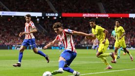 Julián Alvarez sintió “molestias” y fue reemplazado en el partido frente a Villarreal. Julián Alvarez sintió “molestias” y fue reemplazado en el partido frente a Villarreal.