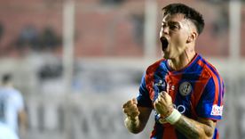 Matías Reali destrabó el partido para San Lorenzo con un bombazo de zurda desde afuera del área.&nbsp;
