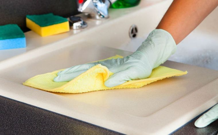Los trapos de cocina son una incubadora de gérmenes y bacterias Foto: Shutterstock