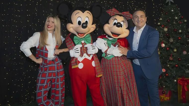 Laurita Fernández y Diego Topa conducirán esta propuesta de Disney. Foto: Gentileza Disney
