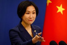 Mao Ning Mao Ning, de la Cancillería de China, se ocupó del tema. Foto: Efe.