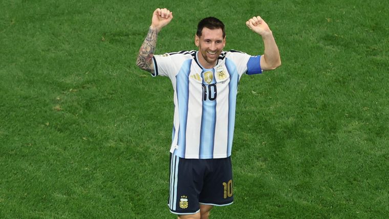 La camiseta de Messi, agotada después del anuncio de su retiro de la Selección.