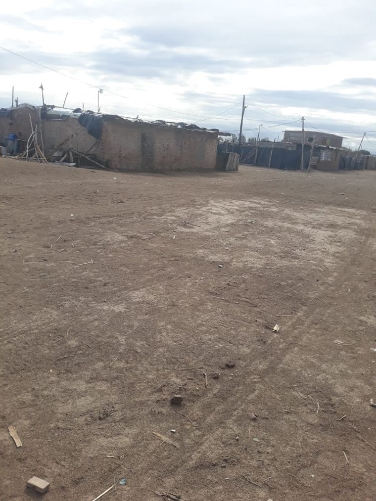 En el barrio Nova Terra viven al menos 200 familias. Foto: Gentileza