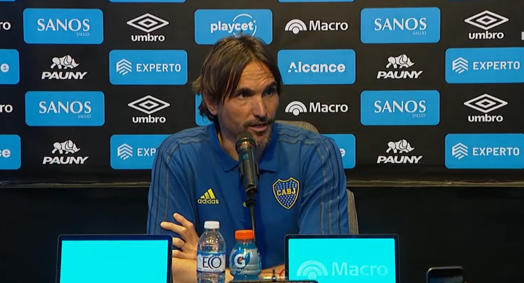 Boca se quedó sin DT. Foto: captura de video.