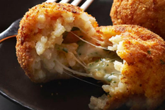 Arancini: esta es la fusión perfecta de sabor y elegancia italiana Foto: Food Network