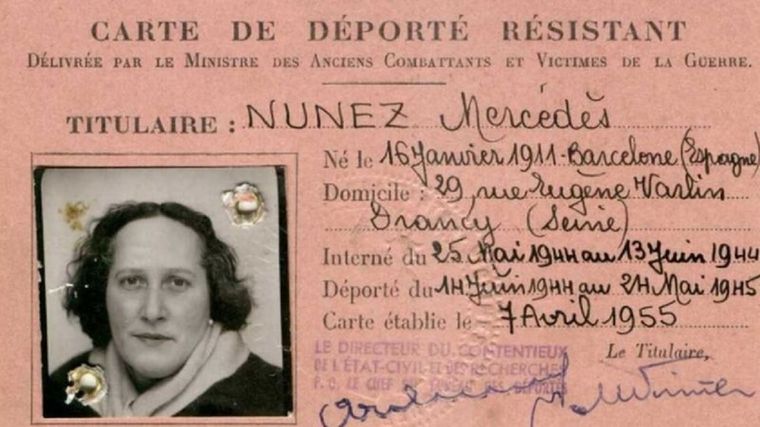 Carta de una de las mujeres deportadas. Foto: FOTO CEDIDA POR LA AUTORA MÓNICA G. ÁLVAREZ