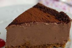 sin horno: con una textura deliciosa ¡disfruta la tarta de queso y chocolate!